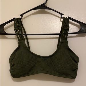Target Olive Green Bikini Top